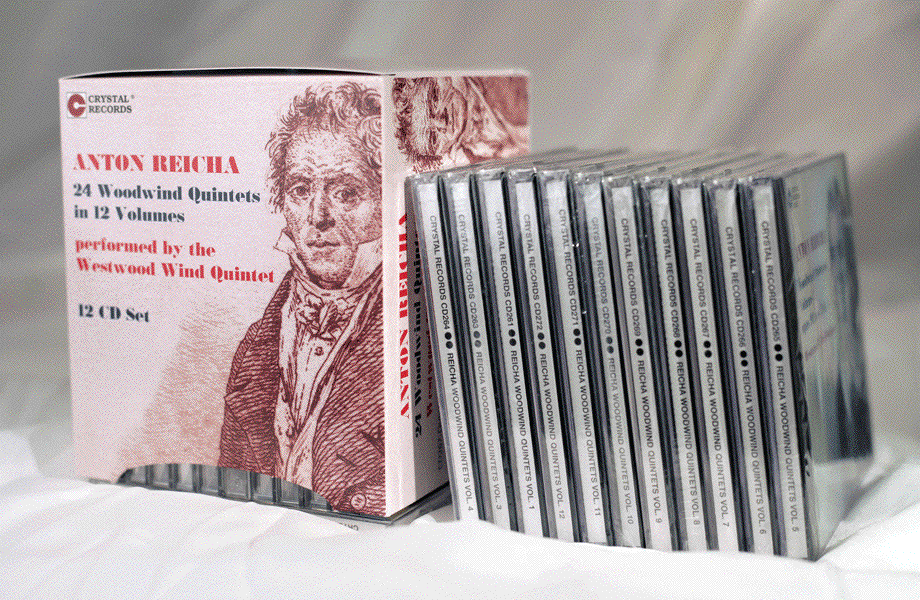 Text Box: ANTON REICHA
Woodwind Quintets
Westwood Wind Quintet